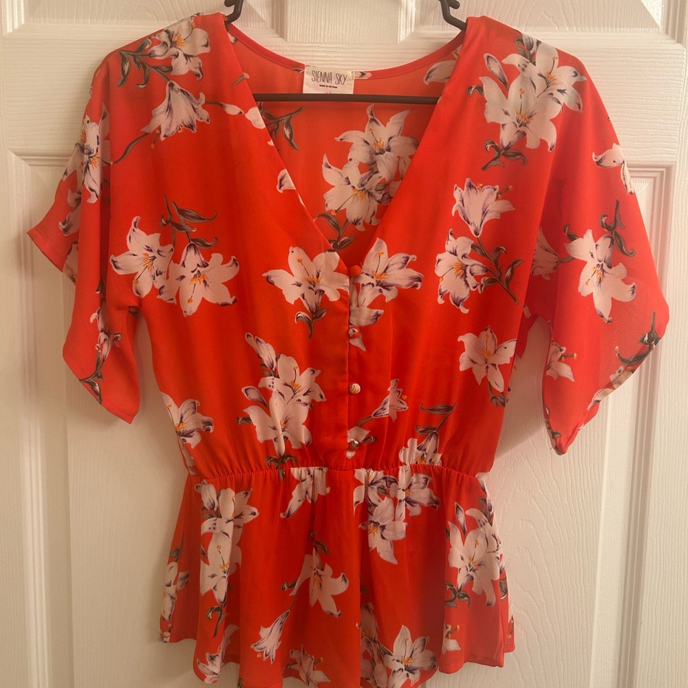 Button up blouse